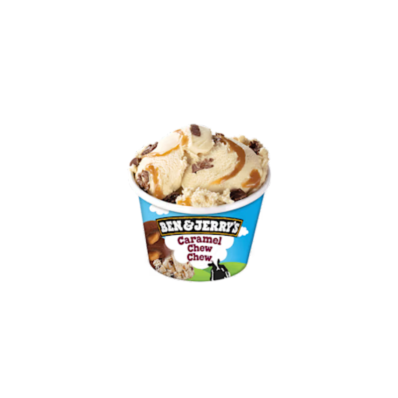 Ben &#038; Jerry&#8217;s Caramel Chew Chew 100 ml