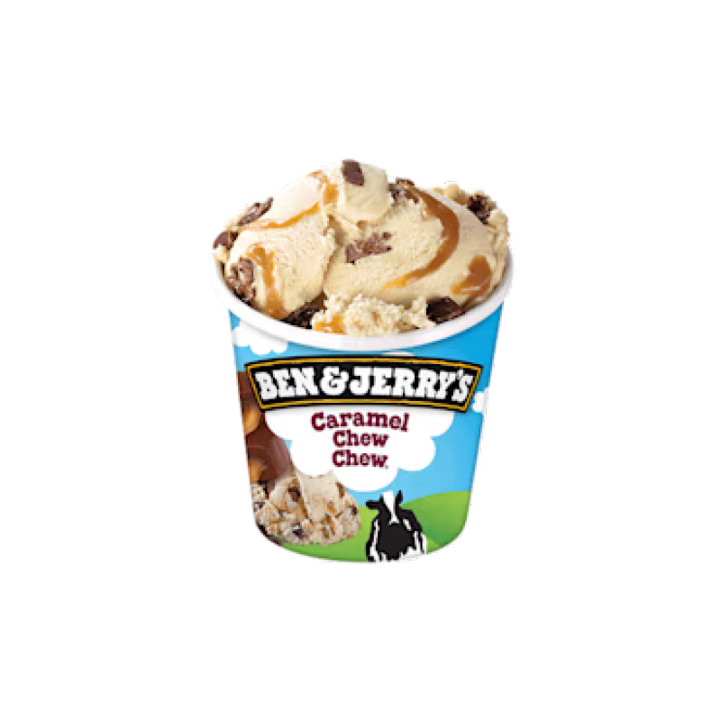 Ben &#038; Jerry&#8217;s Caramel Chew Chew 465 ml